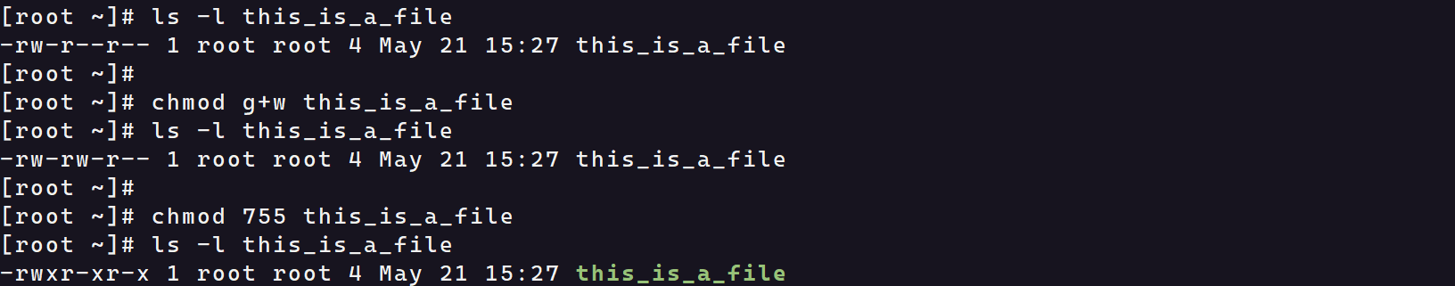 linux-chmod权限