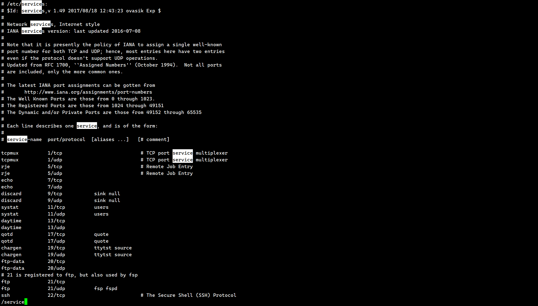 linux-less分页